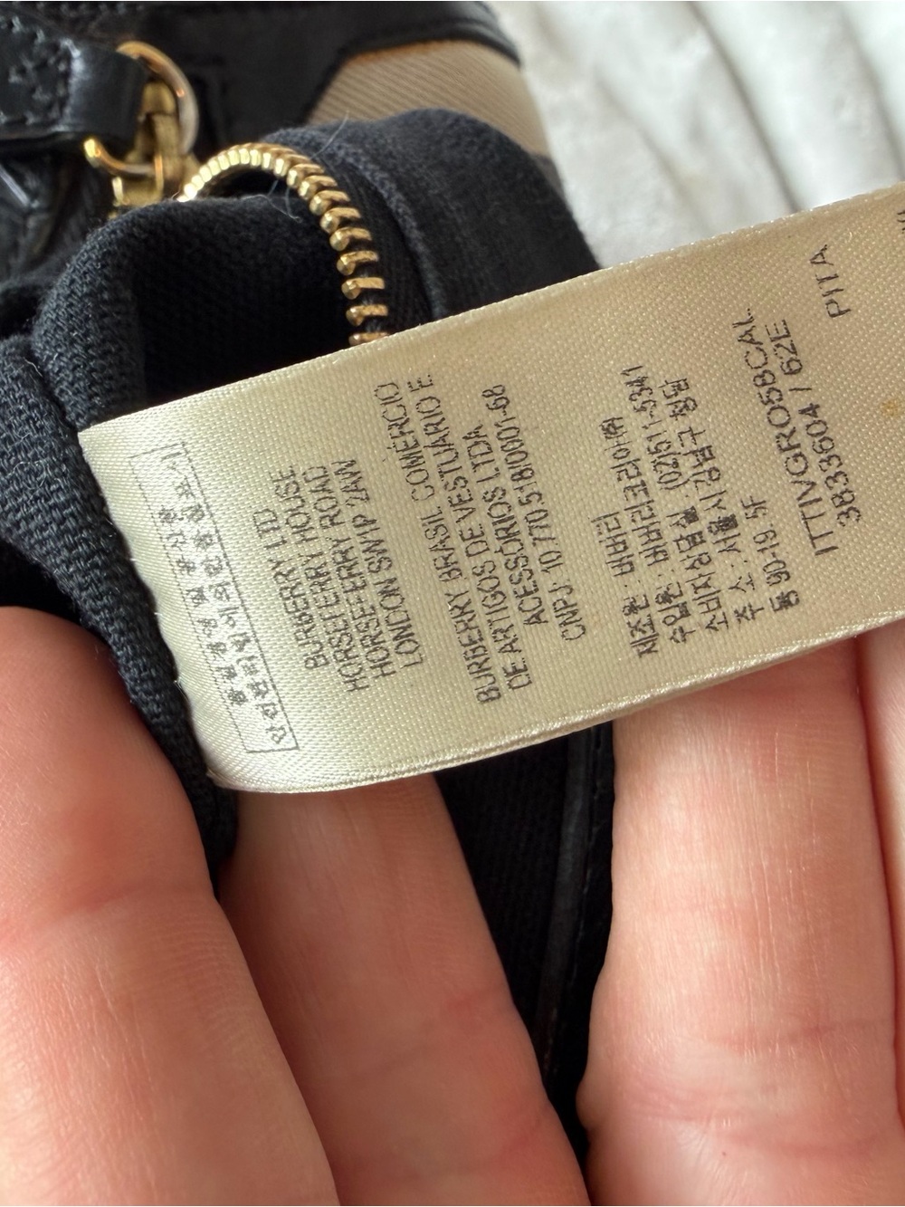 Burberry Boston haymarket canvas satchel bag - Picture 10 of 16